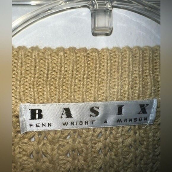 Basix Vintage Chunky Knit Sweater size small - Picture 3 of 5
